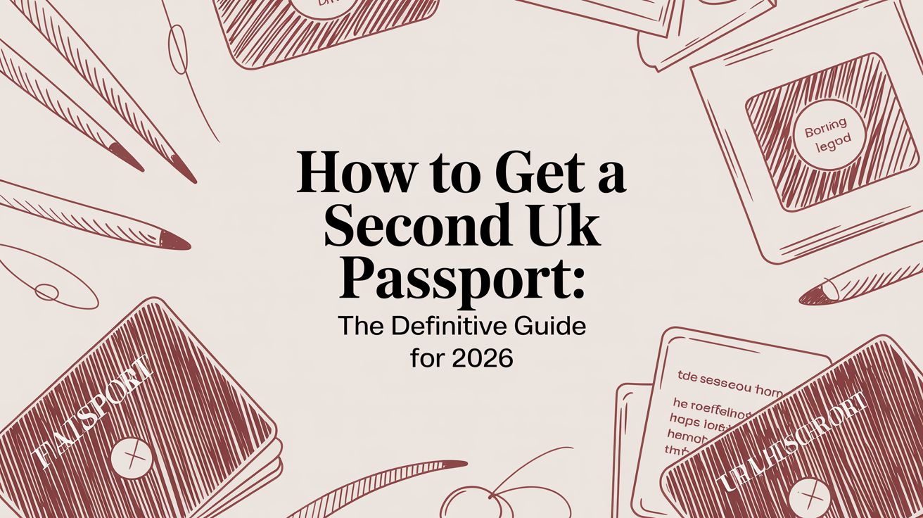 How to Get a Second UK Passport: The Definitive Guide for 2026