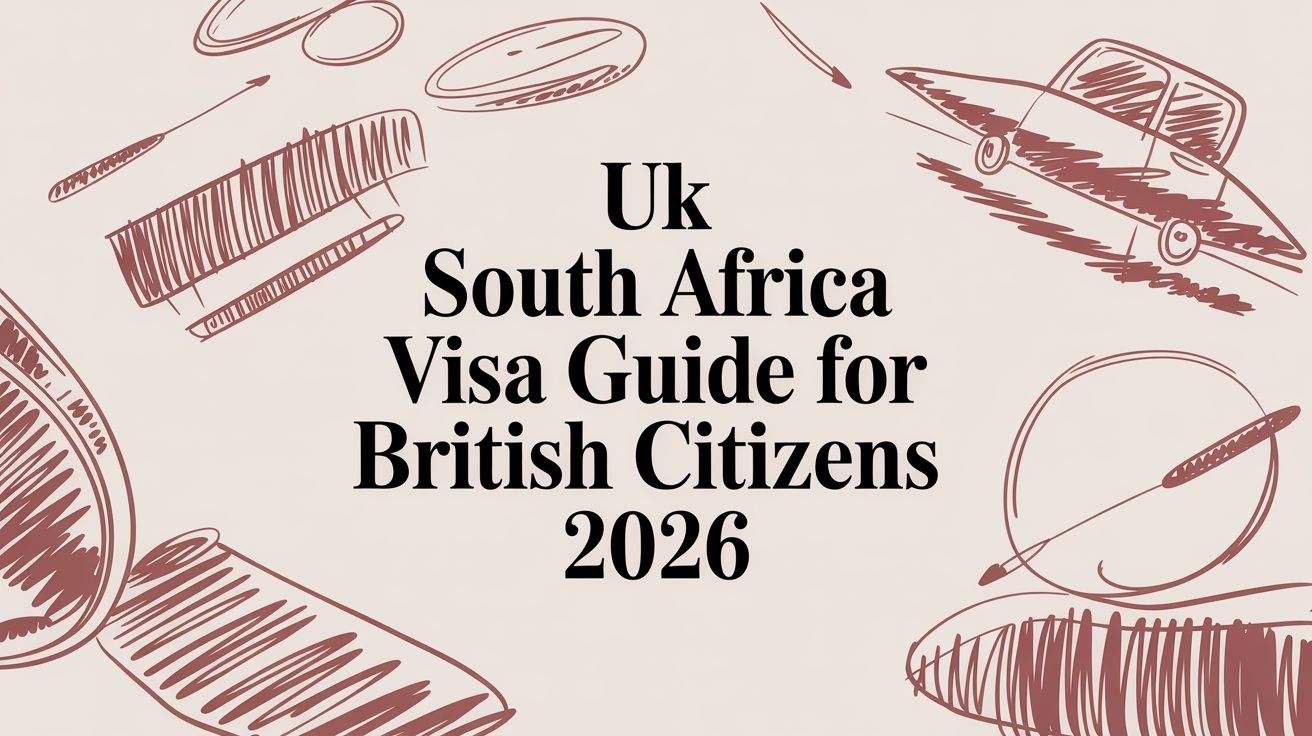 UK South Africa Visa Guide for British Citizens 2026