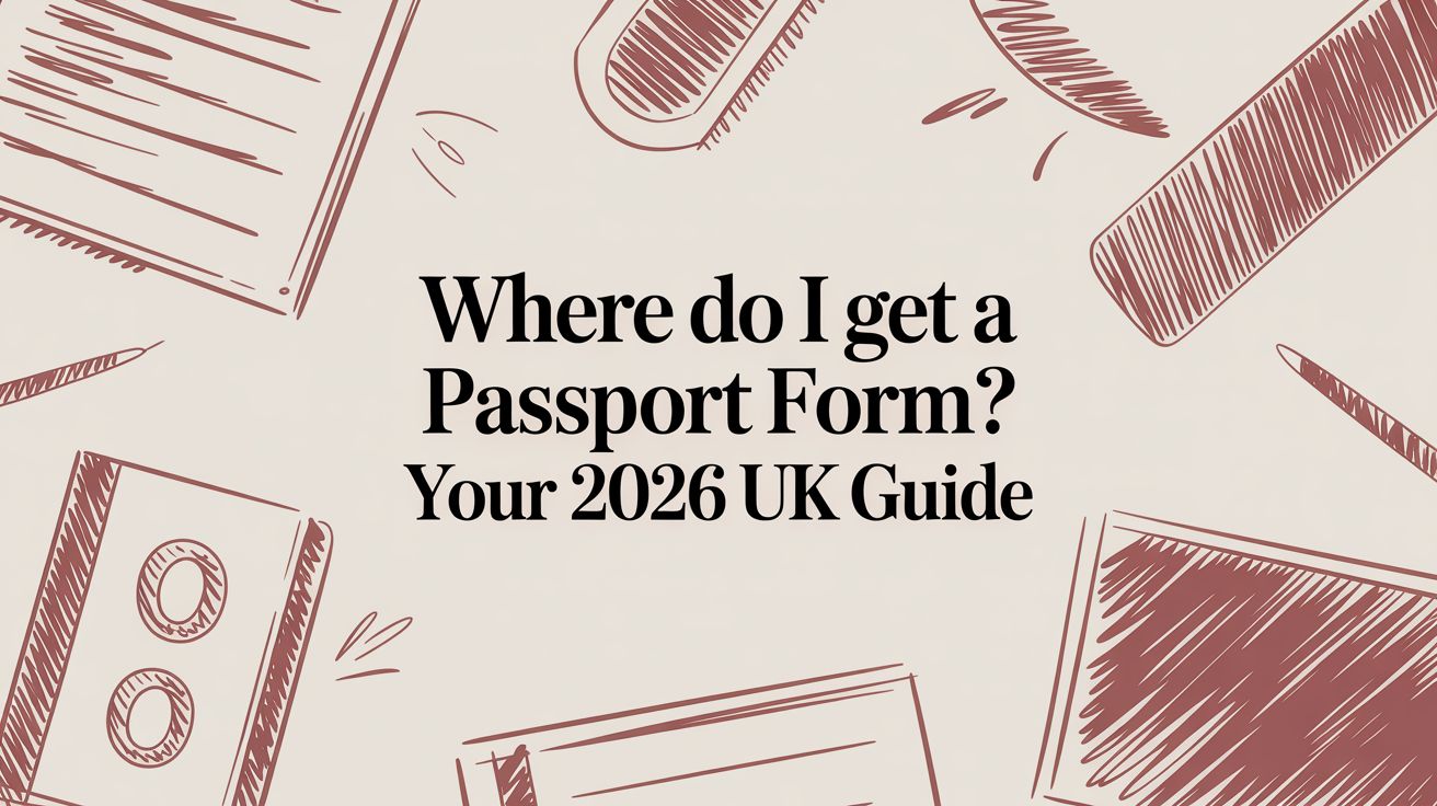 Where Do I Get a Passport Form? Your 2026 UK Guide